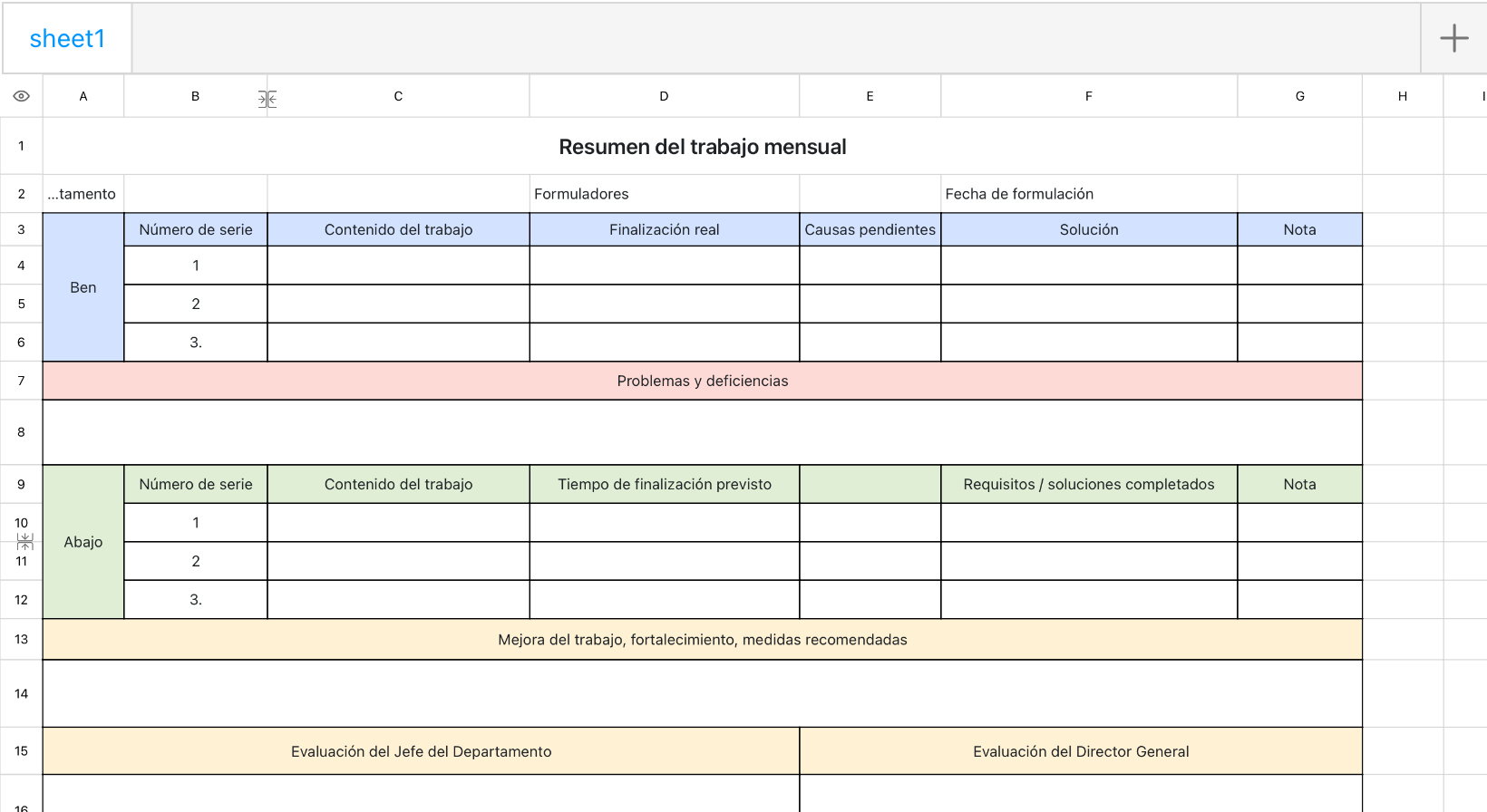 Resumen del trabajo mensual 1